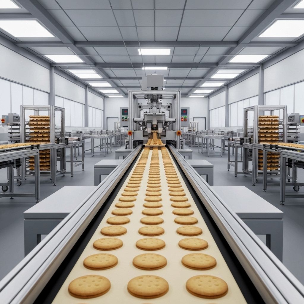 Línea de producción de alfajores y galletitas